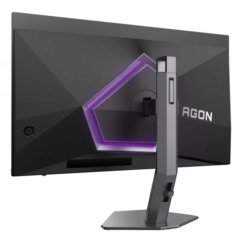 AOC AGON PRO AG276QZD2 Monitor de computador 67,3 cm (26,5 polegadas) 2560 x 1440 píxeis Quad HD QD-OLED preto, cinzento