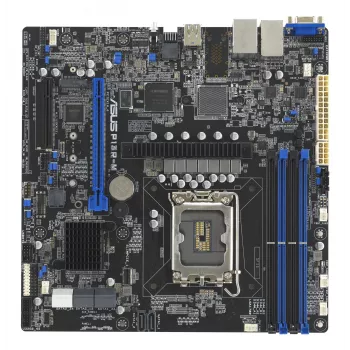 Placa-mãe ASUS P13R-M Intel C262 LGA 1700 micro ATX, DDR5, 4 DIMM, 128GB, 8x SATA III, 1x M.2, 2x LAN