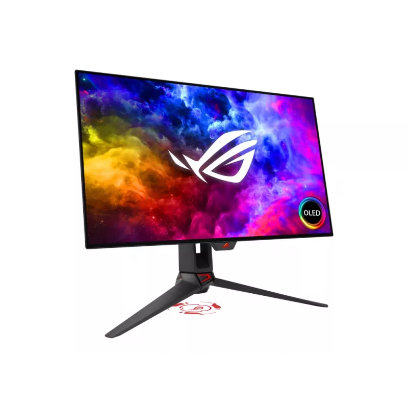 ASUS ROG Swift OLED PG27AQDM Monitor de computador 67,3 cm (26,5 polegadas) 2560 x 1440 píxeis Wide Quad HD preto