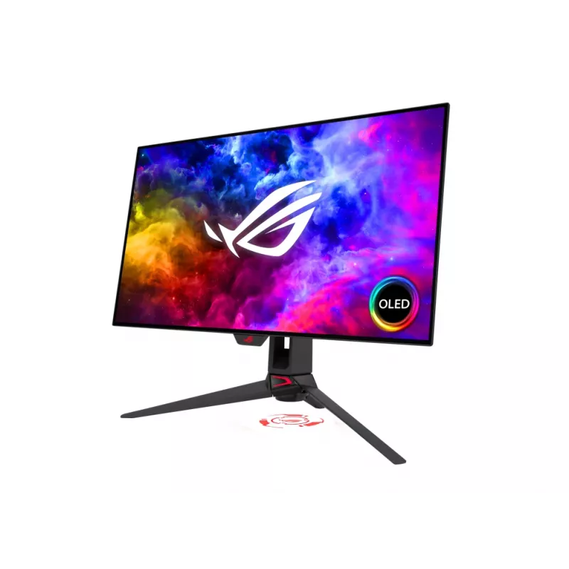 ASUS ROG Swift OLED PG27AQDM Monitor de computador 67,3 cm (26,5 polegadas) 2560 x 1440 píxeis Wide Quad HD preto