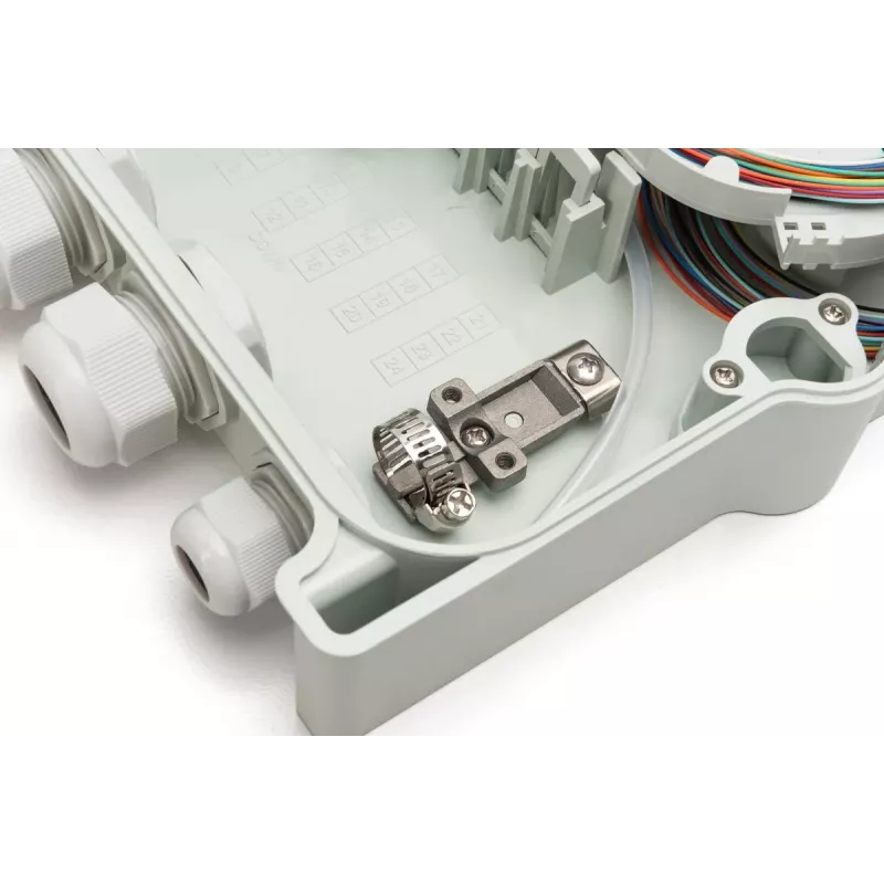 Digitus Caixa de distribuição FTTH/FTTB pré-montada OS2 12 fibras LC/PC