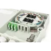 DIGITUS Caixa de distribuição FTTH - monomodo LC-APC acopladores pré-confeccionados pigtails