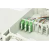 DIGITUS Caixa de distribuição FTTH - monomodo LC-APC acopladores pré-confeccionados pigtails