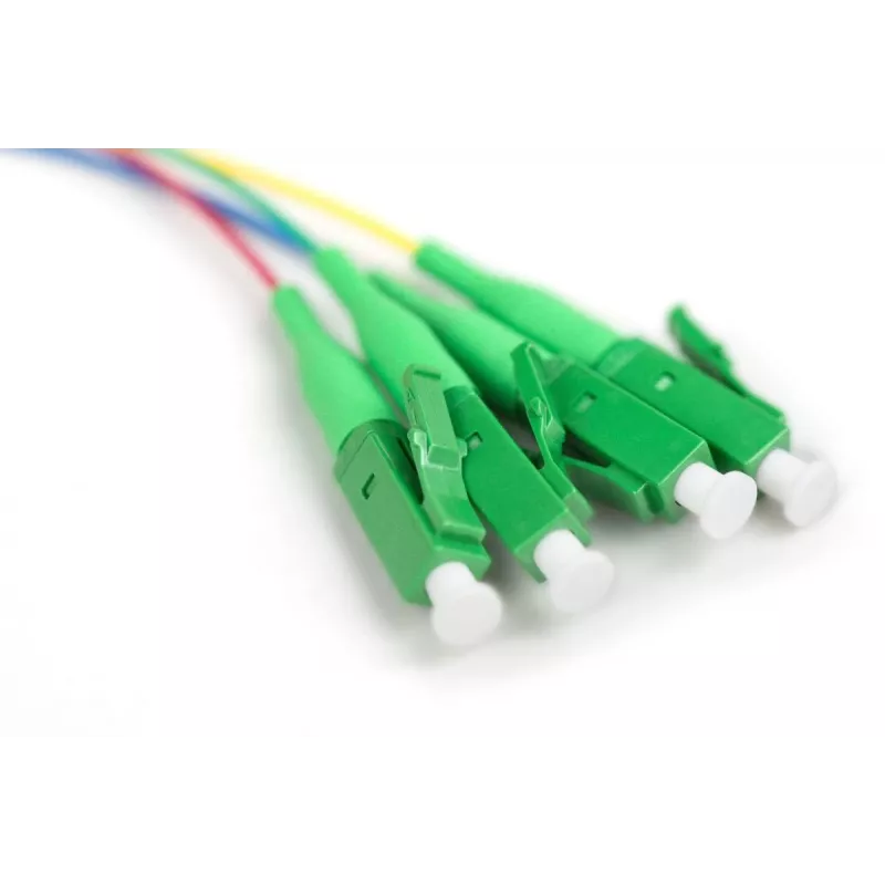 DIGITUS Cabo drop FTTH - monomodo 4 fibras LC/APC G.657.A2 50m