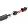 Digitus DN-93905-OD acoplador RJ45 CAT 6A para exterior, IP68, preto