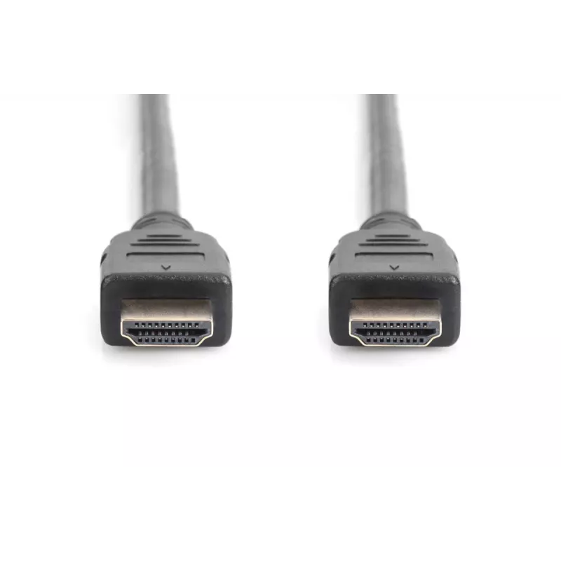 DIGITUS Cabo de ligação HDMI Ultra-High-Speed, Type-A M/M, 2 m com Ethernet, UHD 8K 60p, preto