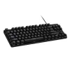 Teclado mecânico gaming Logitech G G413 TKL SE Tenkeyless com fio USB