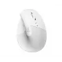Rato ergonómico vertical LOGITECH Lift para Mac - branco sujo/cinzento pálido - EMEA