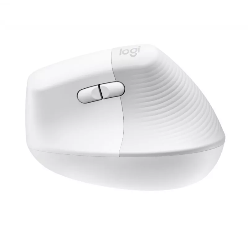 Rato ergonómico vertical LOGITECH Lift para Mac - branco sujo/cinzento pálido - EMEA