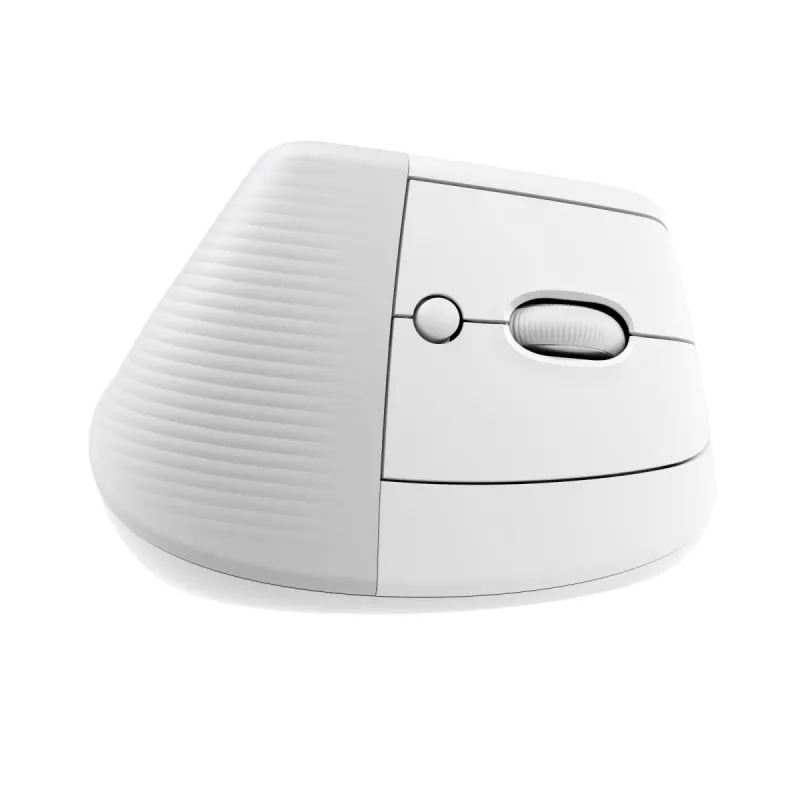 Rato ergonómico vertical LOGITECH Lift para Mac - branco sujo/cinzento pálido - EMEA