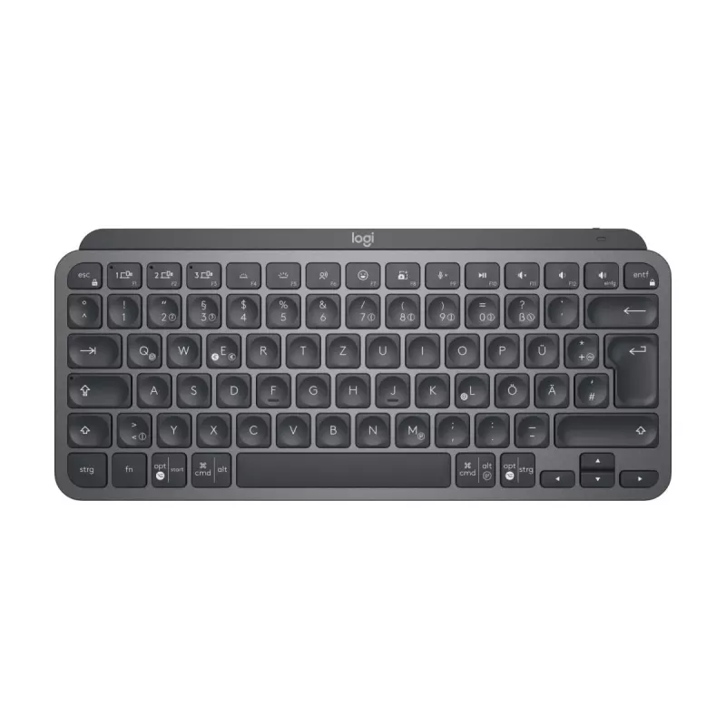 LOGITECH MX Keys Mini For Business - Teclado sem fios - grafite - QWERTZ alemão
