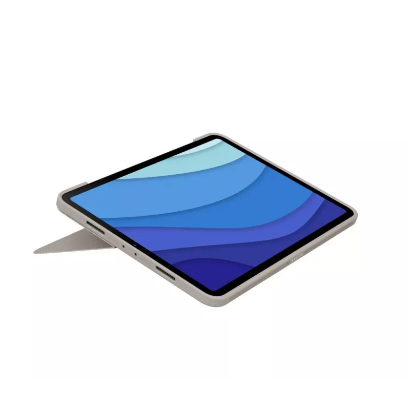 LOGITECH Combo Touch – areia para iPad Pro 11 polegadas (1., 2., 3. Ger.) – alemão – QWERTZ