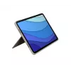 LOGITECH Combo Touch – areia para iPad Pro 11 polegadas (1., 2., 3. Ger.) – alemão – QWERTZ