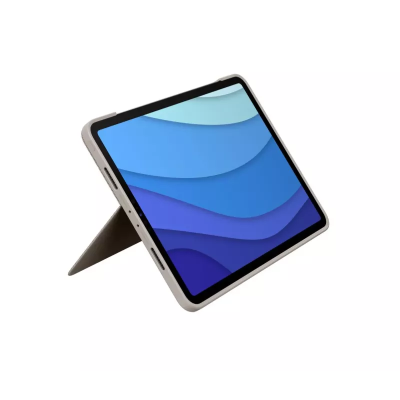 LOGITECH Combo Touch – areia para iPad Pro 11 polegadas (1., 2., 3. Ger.) – alemão – QWERTZ