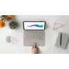 LOGITECH Combo Touch – areia para iPad Pro 11 polegadas (1., 2., 3. Ger.) – alemão – QWERTZ