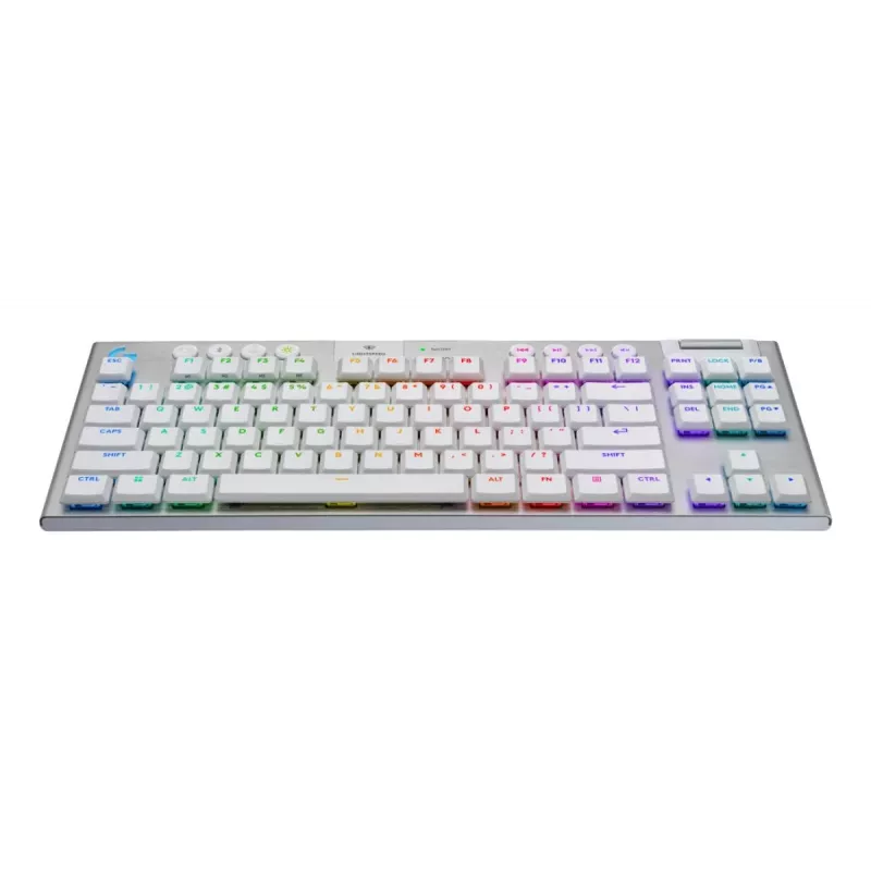 LOGITECH G915 X Lightspeed TKL Teclado gaming sem fios Low-Profile branco Tactile - Qwertz alemão