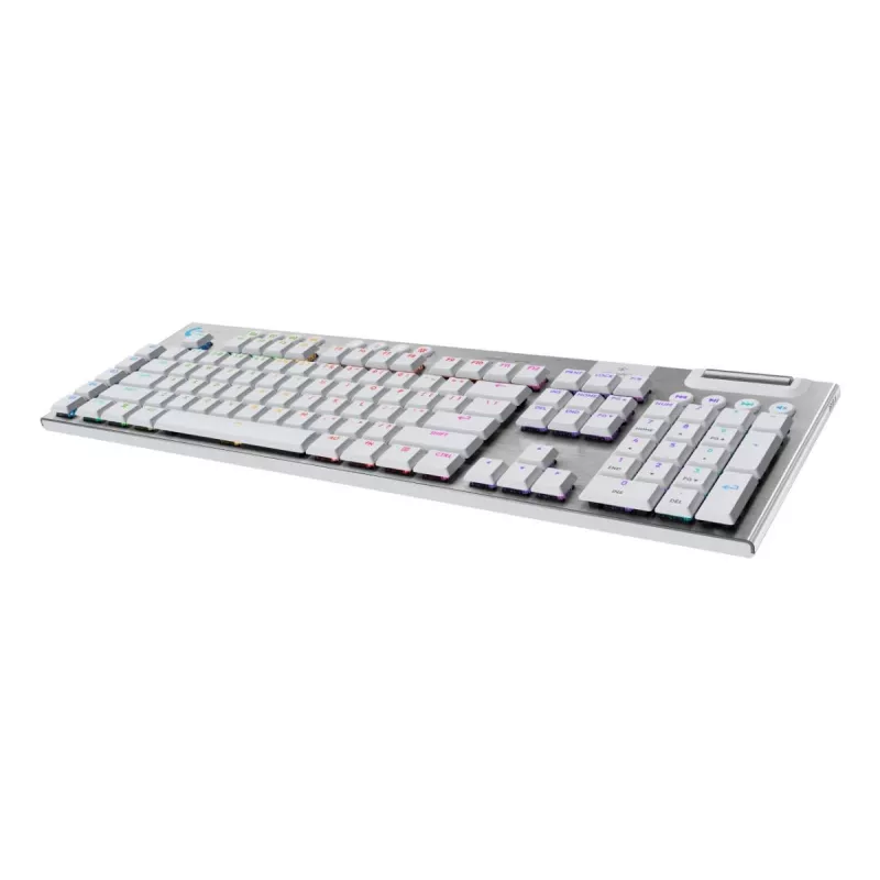 Logitech G G915 X LIGHTSPEED Teclado Gaming USB RF Wireless Bluetooth QWERTZ alemão branco