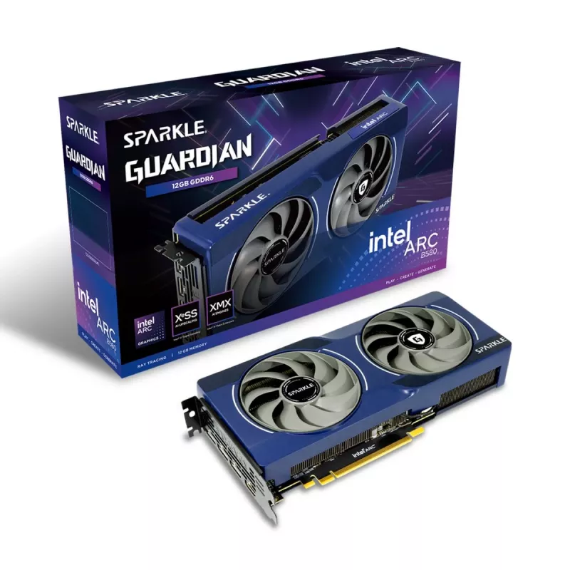 SPARKLE placa gráfica - Arc B580 Guardian - 12 GB - GDDR6 - PCI-e