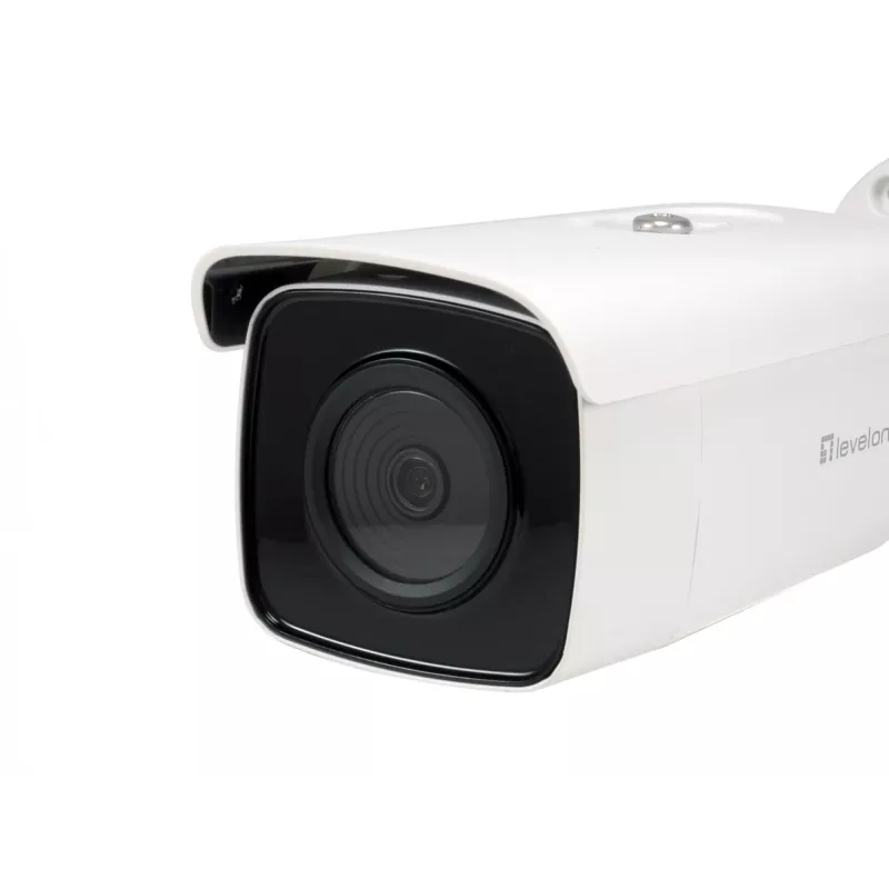 LevelOne GEMINI CÂMARA IP FIXA, 6 MP, H.265, 802.3AF, POE, LEDS IV 60 METROS, INTERIOR/EXTERIOR