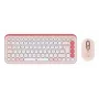 LOGITECH Wireless Combo - Pop Icon - rosa e branco sujo Qwertz alemão