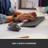 LOGITECH MX Keys Combo For Business Gen 2 - grafite - Qwerty Esp