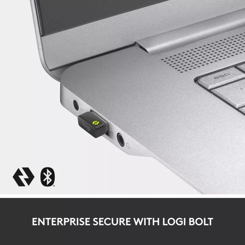 LOGITECH MX Keys Combo For Business Gen 2 - grafite - Qwerty Esp