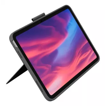 LOGITECH Combo Touch para iPad (10.ª geração) - cinzento Oxford - Qwertz suíço