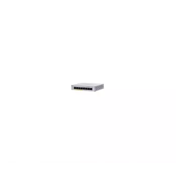 Cisco Business 110 Series switch não gerido - 8 portas GE parcial PoE desktop fonte de alimentação externa