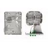 DIGITUS unidade de distribuição doméstica FTTH. 3x LC/APC Duplex OS2. IP54. Pronto para fusão