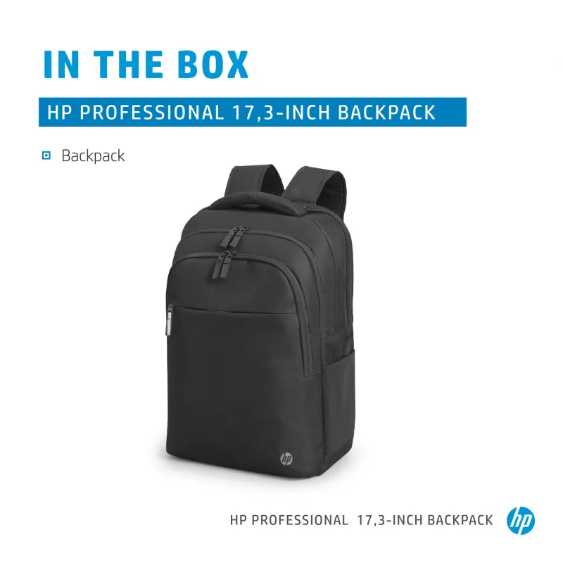 Mochila HP Professional 17,3 polegadas, Mochila, 740 g