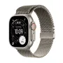 APPLE Watch Ultra 3 GPS + Cellular 49 mm Caixa de titânio natural com bracelete Milanese de titânio natural