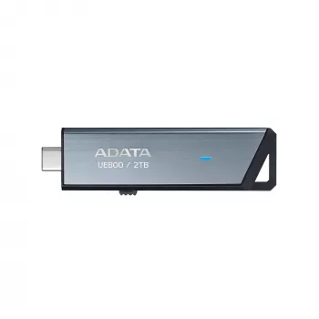 Pen drive ADATA AELI-UE800-2T-CSG 2 TB USB Type-C 3.2 Gen 2 (3.1 Gen 2) Prateado