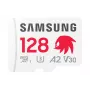 Cartão de memória MicroSDXC Samsung MB-MD128S, 128 GB, UHS-I, Class 10, U3, leitura até 180 MB/s, escrita 130 MB/s