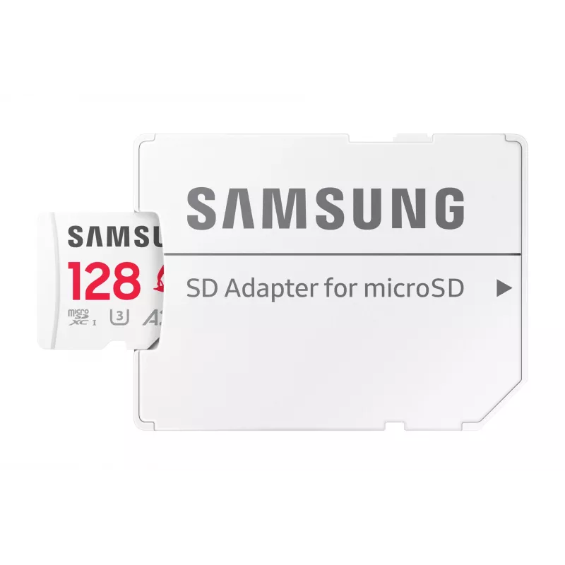 Cartão de memória MicroSDXC Samsung MB-MD128S, 128 GB, UHS-I, Class 10, U3, leitura até 180 MB/s, escrita 130 MB/s