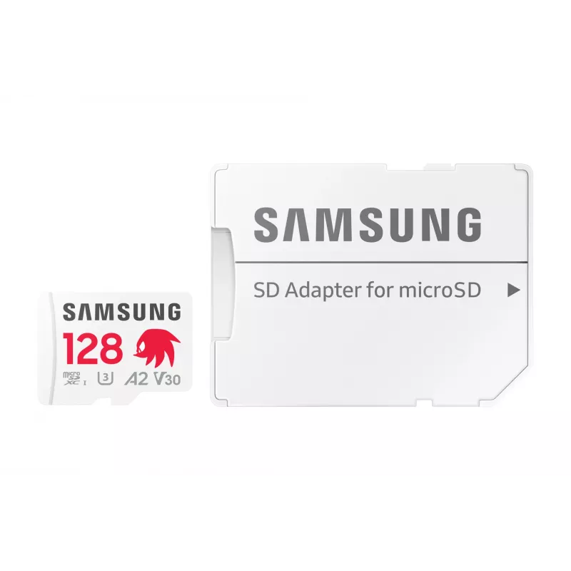 Cartão de memória MicroSDXC Samsung MB-MD128S, 128 GB, UHS-I, Class 10, U3, leitura até 180 MB/s, escrita 130 MB/s