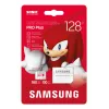 Cartão de memória MicroSDXC Samsung MB-MD128S, 128 GB, UHS-I, Class 10, U3, leitura até 180 MB/s, escrita 130 MB/s