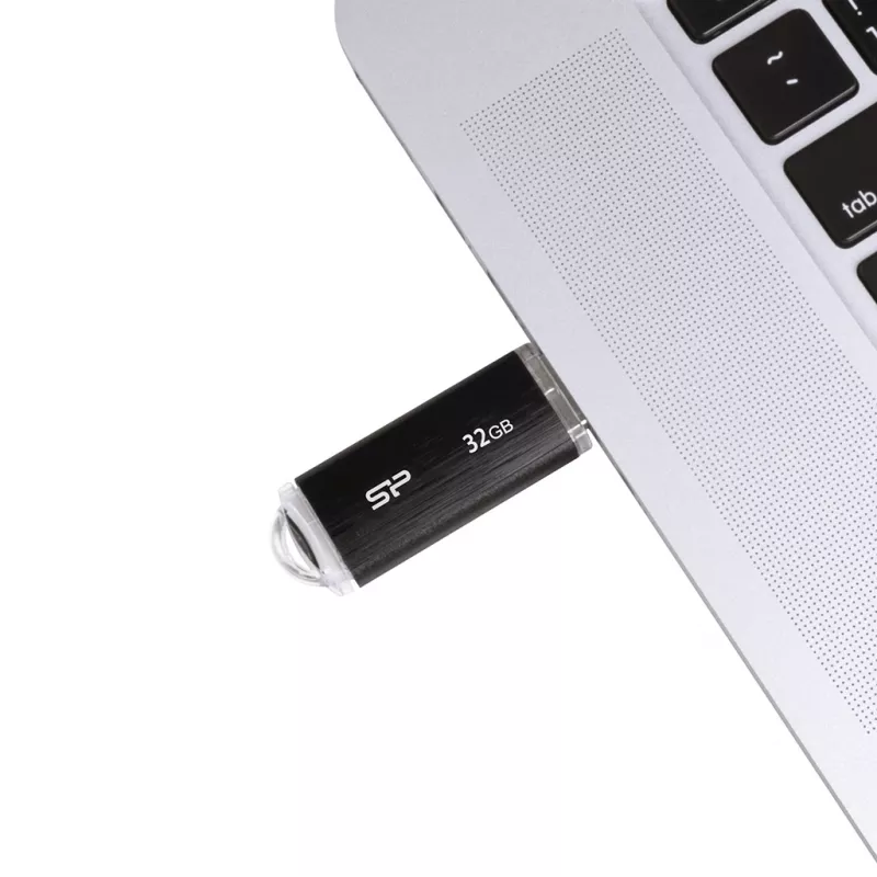 SILICON POWER Ultima U02 - Pen drive 32 GB - USB 2.0 - Preto