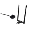 Adaptador de rede USB Wi-Fi dual band LevelOne AC1200, canal 1-13