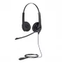 Jabra BIZ 1500 Duo QD EMEA, com fios, Escritório/Callcenter, 20 - 4500 Hz, 74 g, Headset, Preto
