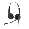 Jabra BIZ 1500 Duo QD EMEA, com fios, Escritório/Callcenter, 20 - 4500 Hz, 74 g, Headset, Preto