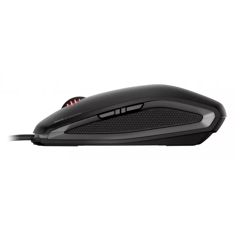 CHERRY GENTIX 4K Rato com fio, preto, USB, para ambas as mãos, ótico, USB, 3600 DPI, preto