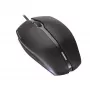 CHERRY GENTIX RATO COM FIO ILUMINADO, Preto, USB, ambidestro, ótico, USB Type-A, 1000 DPI, Preto