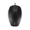 CHERRY GENTIX RATO COM FIO ILUMINADO, Preto, USB, ambidestro, ótico, USB Type-A, 1000 DPI, Preto