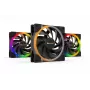 be quiet! Light Wings Ventoinha ARGB PWM High-Speed 120 mm, preto, pack de 3