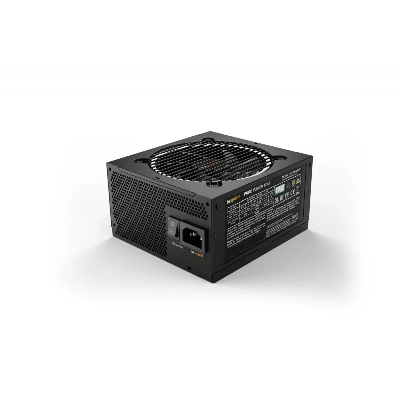 be quiet Pure Power 12 M Fonte de alimentação 850 W 20+4 pin ATX ATX Preto