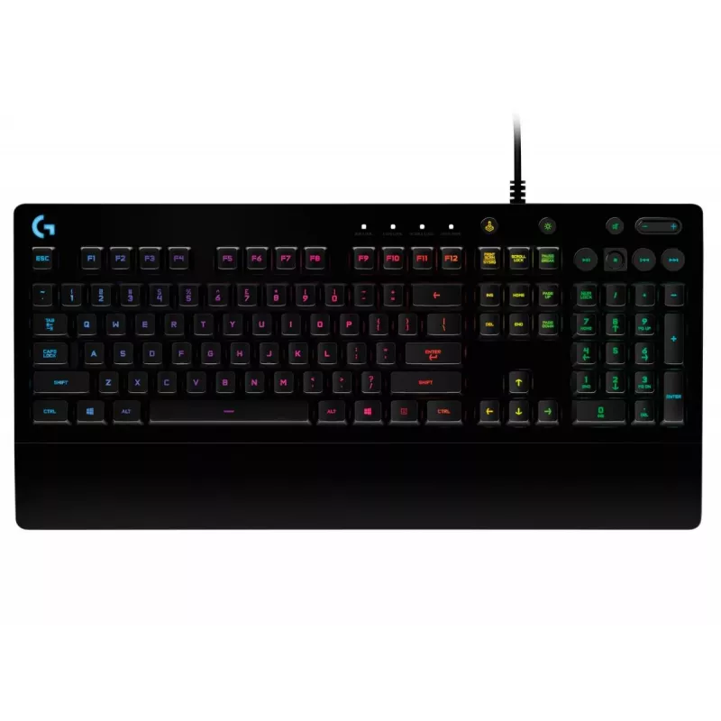 LOGITECH G213 Prodigy Teclado Gaming Inhouse/EMS Central Retail USB Preto – QWERTZ Alemão