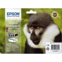 Epson Monkey Multipack 4 cores T0895 DURABrite Ultra tinta, preto, ciano, magenta, amarelo, 5,8 ml, 3,5 ml, 1 unid., multipack