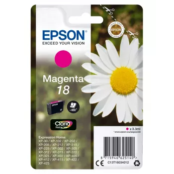 Epson Daisy Embalagem individual magenta 18 Claria Home Ink