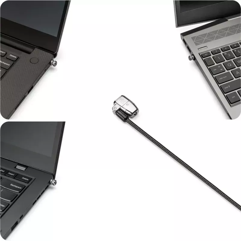 Kensington ClickSafe 2.0 Fechadura universal com chave para portáteis