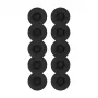 Jabra Pro9400 Almofadas de couro, almofadas, couro, preto